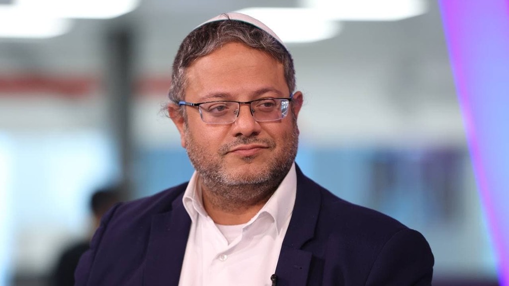 יש עוד אופציות לחיבורים. בן גביר (צילום: הדר יואביאן) איתמר בן גביר באולפן ynet