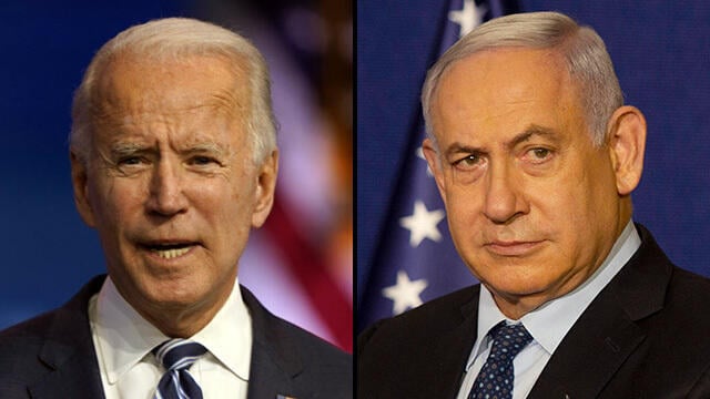 U.S. President Joe Biden and Prime Minister Benjamin Netanyahu