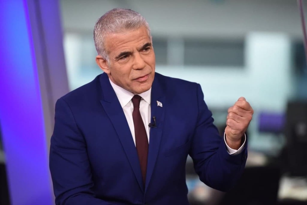 Opposition leader Yair Lapid (Photo: Kobi Koankes) יאיר לפיד