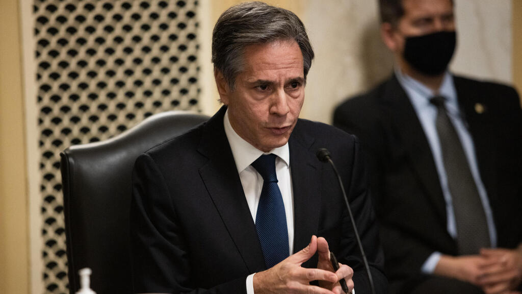 Anthony Blinken testifies before a Senate Foreign Relations Committee hearing on his nomination to be the next U.S. Secretary of State