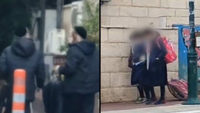 "מי פה ראש הממשלה? נתניהו או הנכד של הרב קנייבסקי?". ילדים הולכים ללימודים בבני ברק, הבוקר ילדים הולכים לחינוך החרדי בבני ברק