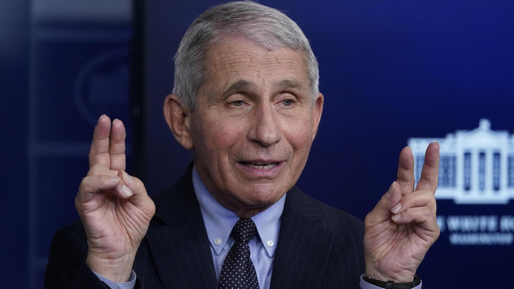 Dr. Anthony Fauci (Photo: AP) אנתוני פאוצ'י