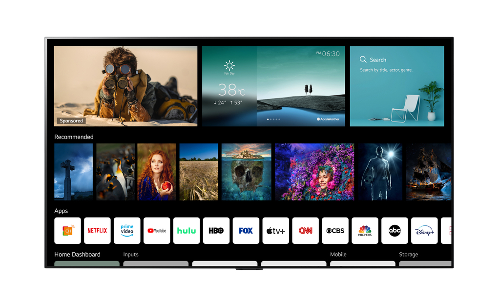 טלוויזיה חכמה webOS 6.0