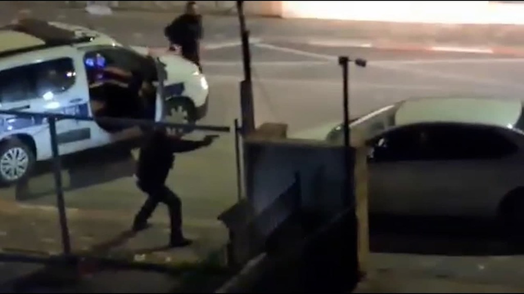 הירי והעימותים בטורעאן ירי באוויר והשלכת אבנים לעבר ניידות משטרה במהלך עימותים בטורעאן