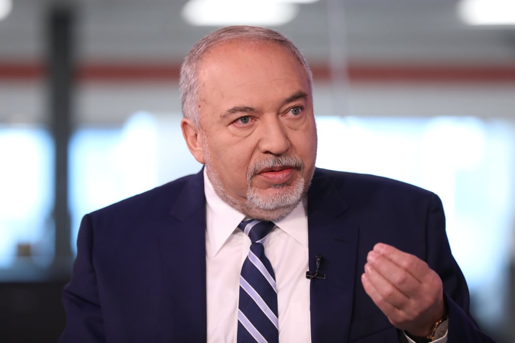 "מי בדיוק עבד על התוכנית?". ליברמן (צילום: הדר יואביאן) אביגדור ליברמן