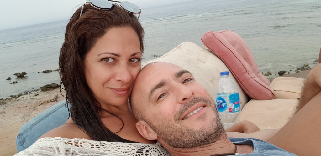 ליאת וליאב. "תרימי את המשקפיים", הוא אמר לה בשנייה שבה נפגשו לראשונה (צילום: אוסף עצמי) ליאת וליאב