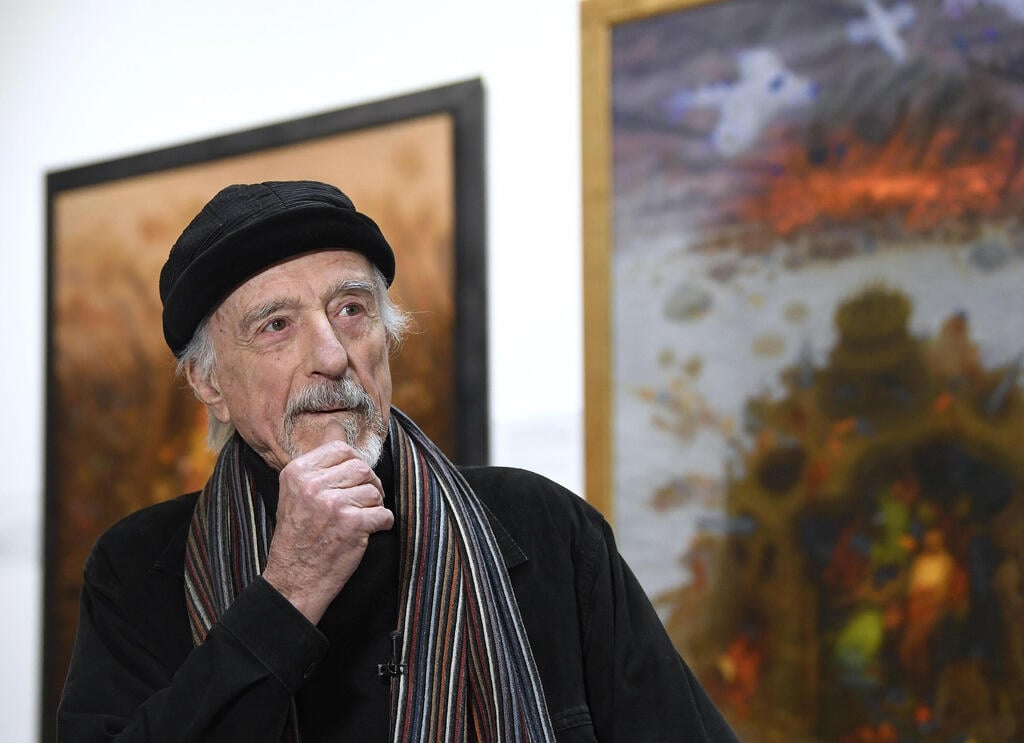 Austrian artist Arik Brauer speaks during an interview in Vienna, Dec. 2018 (Photo: AFP) Austrian artist Arik Brauer speaks during an interview in Vienna, Dec. 2018