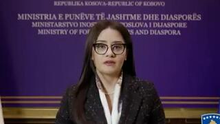 שרת החוץ של קוסובו מליזה הרדינאז'-סטובלה