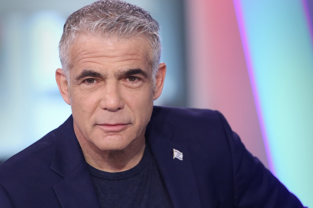 "אין לו את החומר הנכון". יאיר לפיד (צילום: אבי מועלם) יאיר לפיד