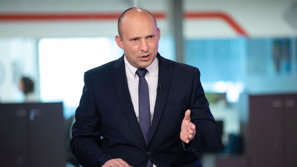 "שינוי עמדות אותנטי או מהלך תקופתי". בנט (צילום: הדר יואביאן ) נפתלי בנט