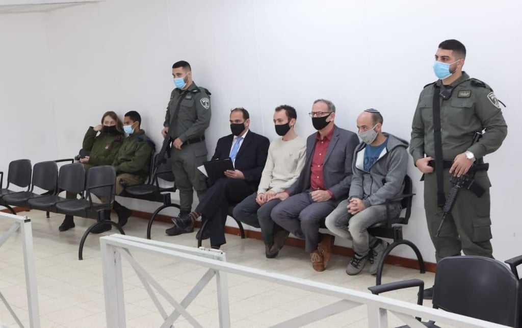 בנימין הורגן ובניו בבית הדין הצבאי סאלם