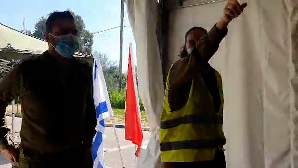 צילום: יואב זיתון מבצע החיסונים בצה"ל