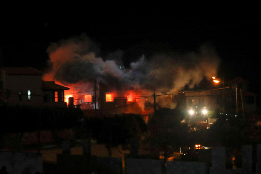 הריסת בית מחבל, ארכיון (צילום: רויטרס) פוצץ ביתו של המחבל מוחמד כבהא שרצח את אסתר הורגן ז"ל