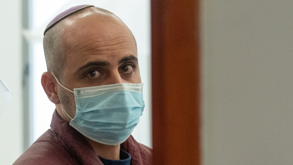 אלירן מלול בבית המשפט (צילום: שלו שלום) אלירן מלול בבית המשפט