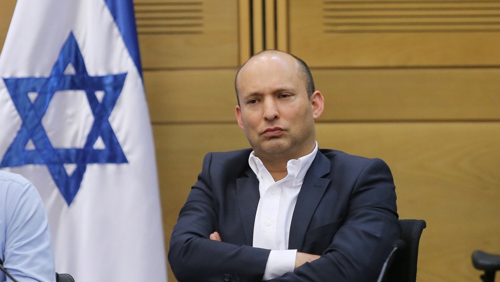 בנט. "הוא לא יכול להקים ממשלה בלי לפיד" (צילום: אלכס קולומויסקי) נפתלי בנט