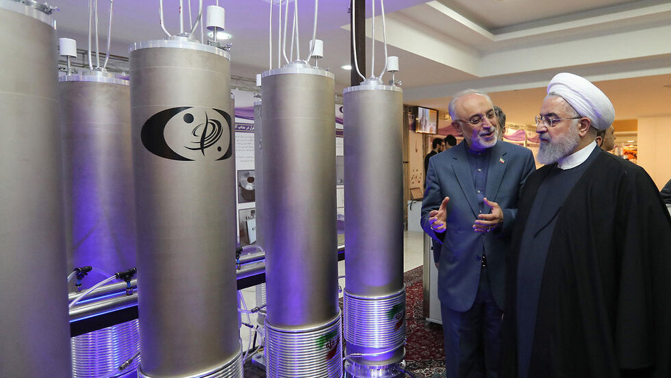 Iranian President Hassan Rouhani visits one of the country's nuclear sites 