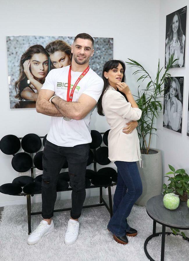 צמד מעניין. פיטר פלצ'יק ולירז צ'רכי (צילום: אור גפן) צמד מעניין. פיטר פלצ'יק ולירז צ'רכי