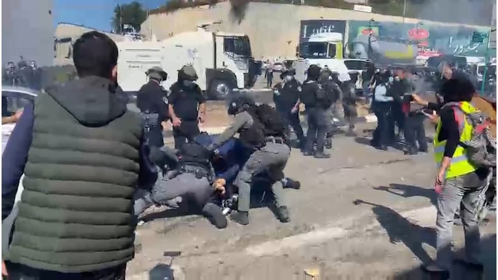 ההפגנות והעימותים עם המשטרה באום אל פחם