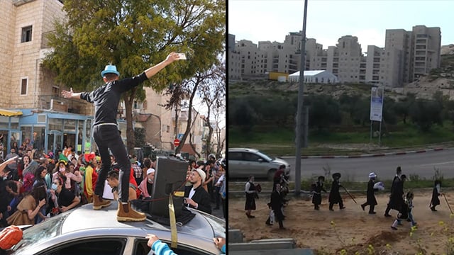 עלייה לרגל, המסיבה ההמונית