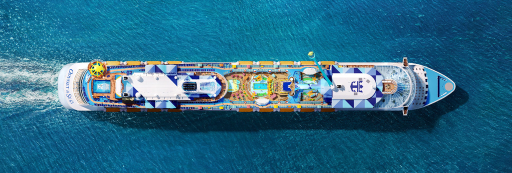 אוניית אודיסי אוף דה סיז Odyssey Of The Seas של חברת רויאל קריביאן