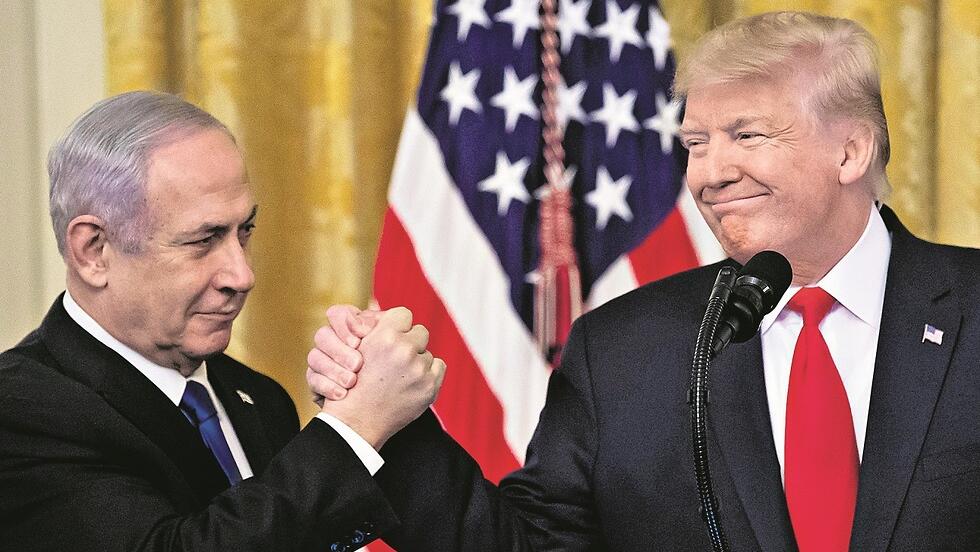 Benjamin Netanyahu and Donald Trump (Photo: EPA) בנימין נתניהו ודונלד טראמפ
