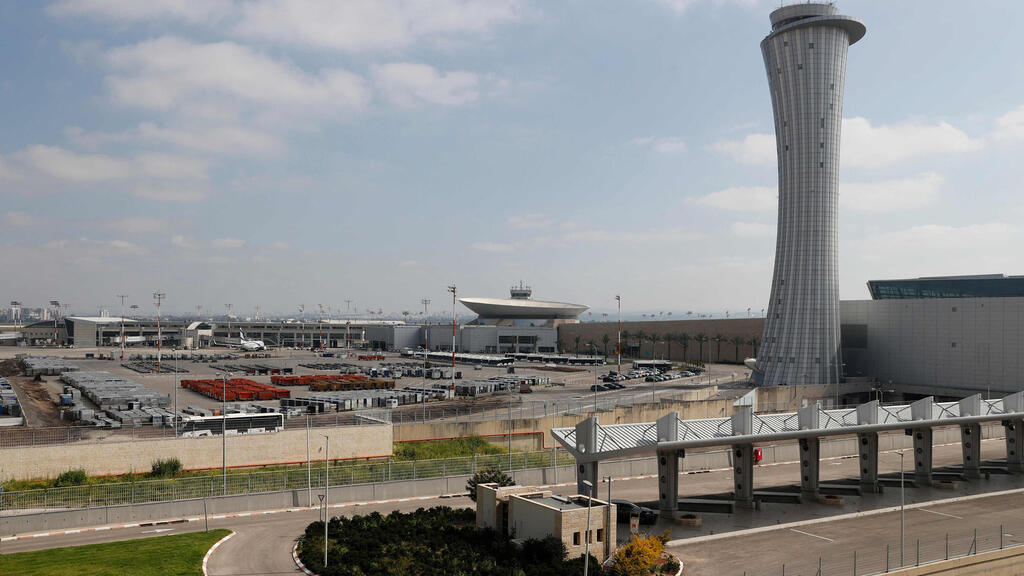 נתב"ג נמל התעופה בן גוריון מגדל תצפית
