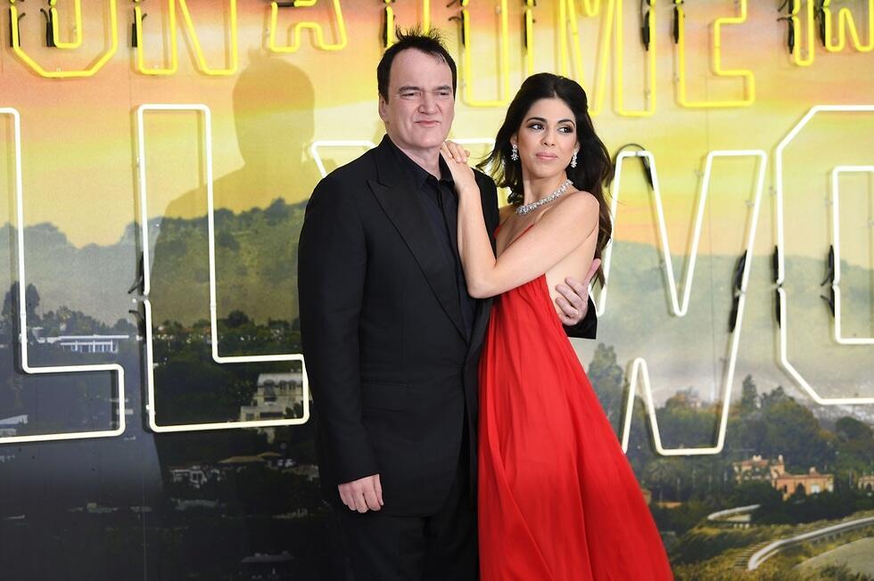 Tarantino and wife Daniella Pick 