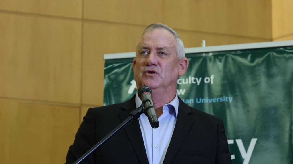 גנץ. "הוא החליט לפזר את הכנסת" (צילום: מוטי קמחי) בני גנץ