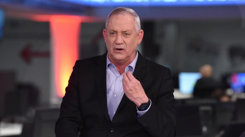 "התבטאות מוזרה". גנץ (צילום: קובי קואנקס) בני גנץ