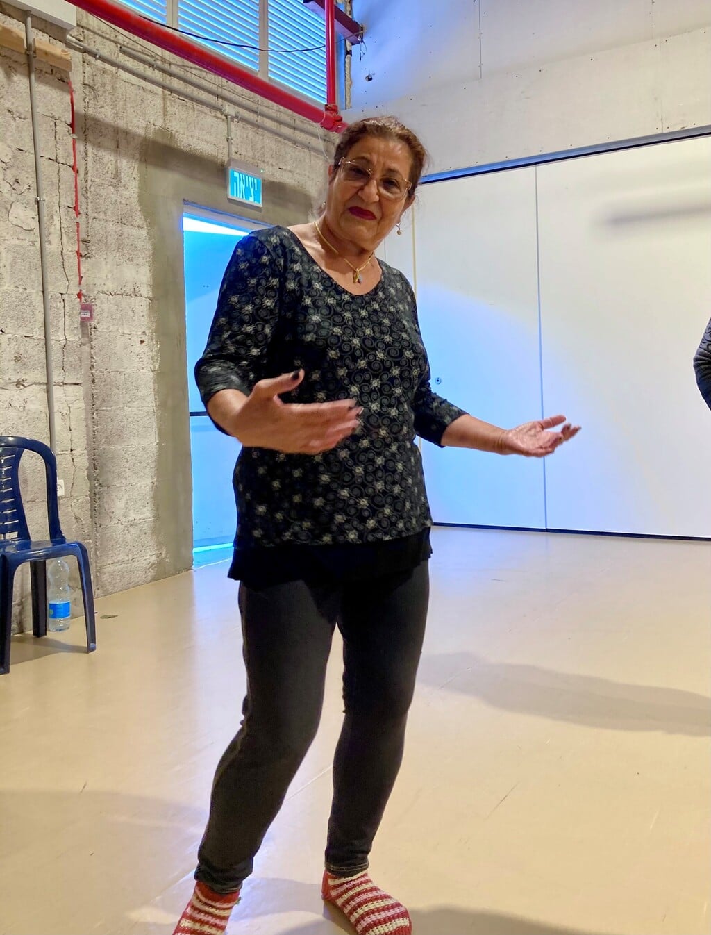 "הריקוד גורם לי להאמין שלמרות גילי אני יכולה לעשות דברים ולהאמין שאני לא צריכה לוותר לעצמי". שושי לוי, חברת "הקבוצה" "הקבוצה"