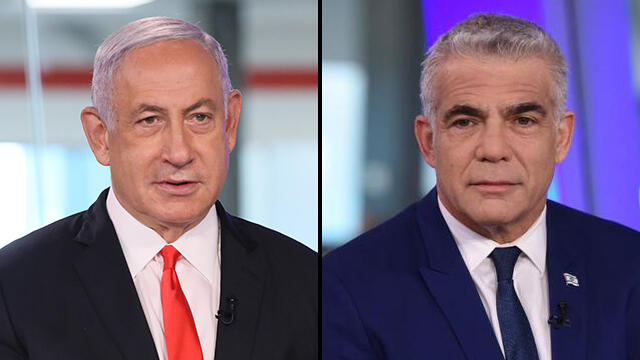 יאיר לפיד בנימין נתניהו
