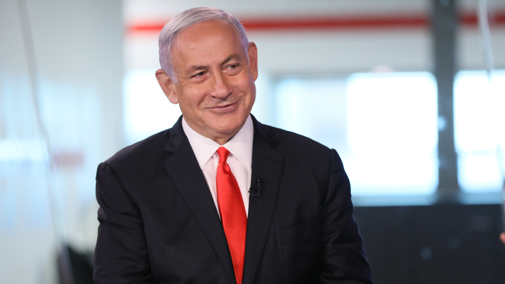 "שנה שלמה הוא לא התעניין בתרבות ובספורט". נתניהו (צילום: הדר יואביאן) בנימין נתניהו