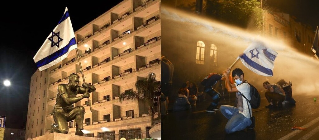 'Gollum' Netanyahu statue causes stir in Tel Aviv square