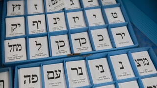 בחירות 2021 קלפי קלפיות צה"ל מצביעים הצבעה