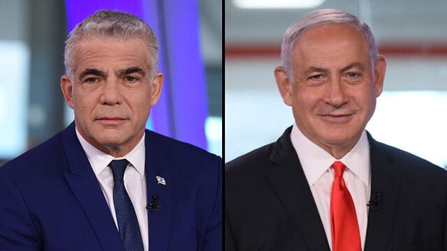 בנימין נתניהו יאיר לפיד