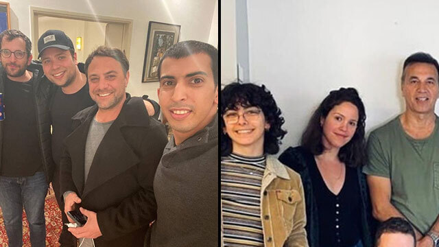    אנשי הקמפיין של הליכוד ומרצ