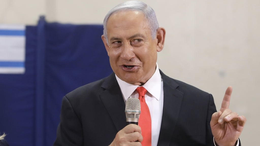 Prime Minister Benjamin Netanyahu (Photo: Mark Israel Salem) ראש הממשלה בנימין נתניהו ורעייתו שרה מצביעים בירושלים