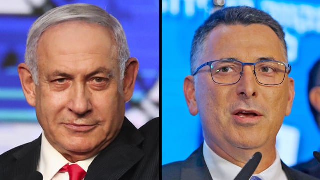 גדעון סער ובנימין נתניהו (צילום: AP, AFP) גדעון סער בנימין נתניהו