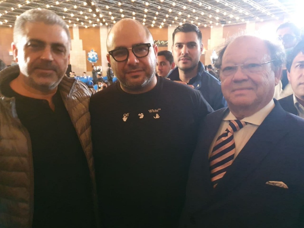המשלחת מדובאי: נאום כהן, איש העסקים מדובאי וסולי וולף, נשיא הקהילה היהודית באמירויות ומרדכי שלו (צילום: אסף קמר) המשלחת מדובאי: נועם כהן, איש העסקים מדובאי וסולי וולף, נשיא הקהילה היהודית באמירויות ומרדכי שלו