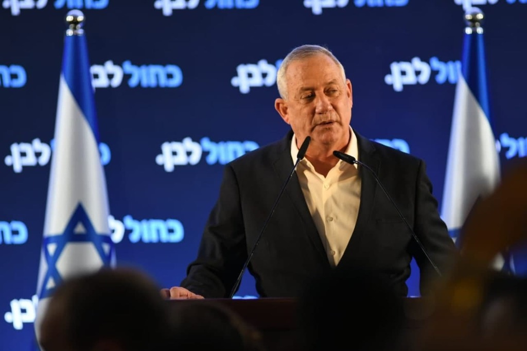 בני גנץ (צילום: יובל חן ) בני גנץ