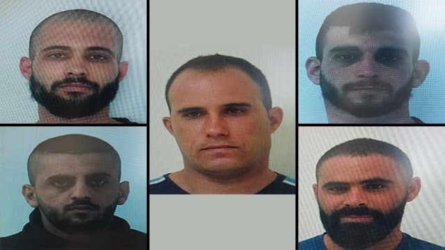 Five suspects in gang rape case of teen החשודים