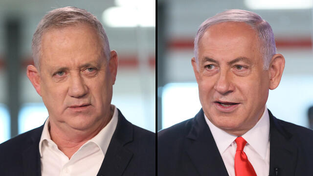 בנימין נתניהו, בני גנץ 