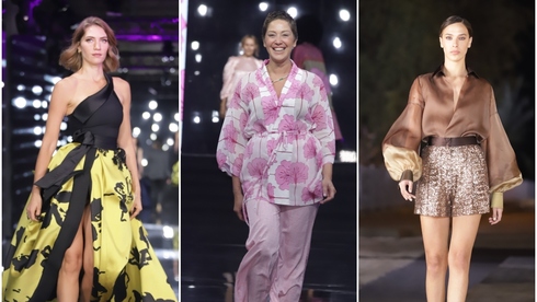 תהילה לוי, מירית גרינברג וג'ני צ'רוואני בשבוע האופנה 2021