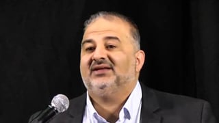 יו"ר רע"מ מנסור עבאס בהצהרה לתקשורת