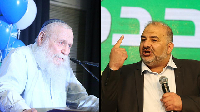 מנסור עבאס, הרב חיים דרוקמן