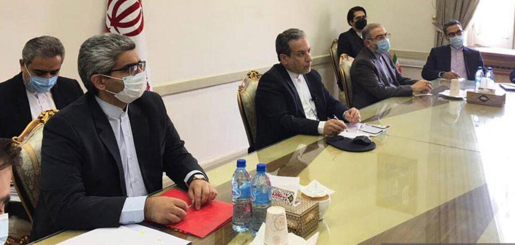 Iranian diplomats attending a virtual talk on nuclear deal with representatives of world leaders 