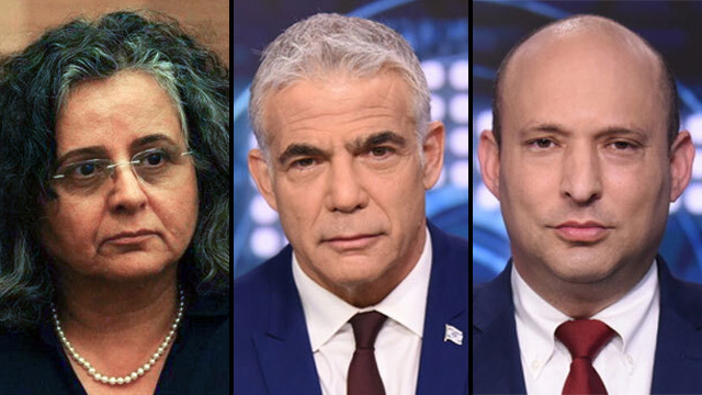 נפתלי בנט, יאיר לפיד, עאידה תומא סלימאן