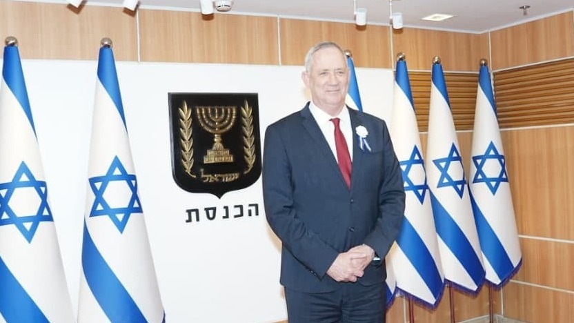 בני גנץ יו"ר כחול לבן