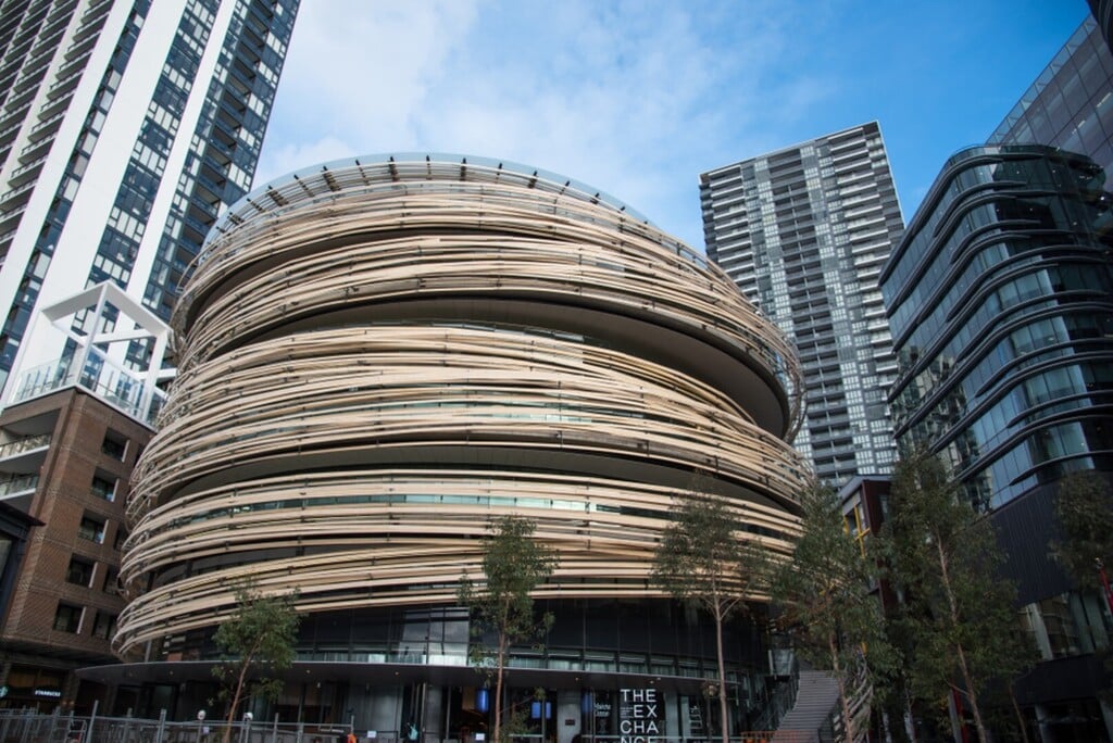 The Exchange - קן ציפורים ענקי מעץ בסידני (צילום: ShutterStock) The Exchange