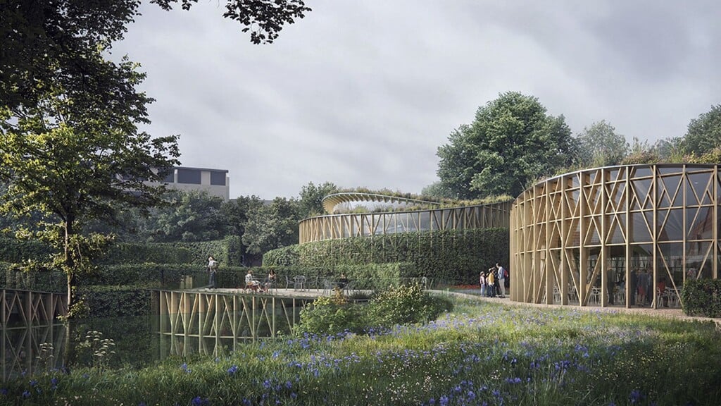 מוזיאון הנס כריסטיאן אנדרסן בדנמק (Kengo Kuma & Associates, Cornelius Vöge, MASU) מוזיאון הנס כריסטיאן אנדרסן